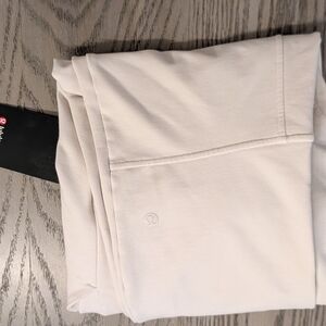 lululemon athletica Light Beige/Off-White Sweatpants